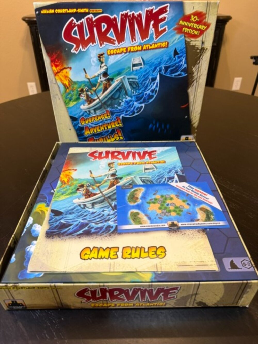 🌊🏝️ SURVIVE: ESCAPE FROM ATLANTIS! – 30TH ANNIVERSARY EDITION – 100% COMPLETE